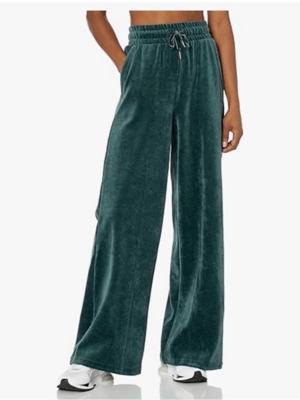 PUMA Women’s Velour Wide Drawstring Pants - NWT